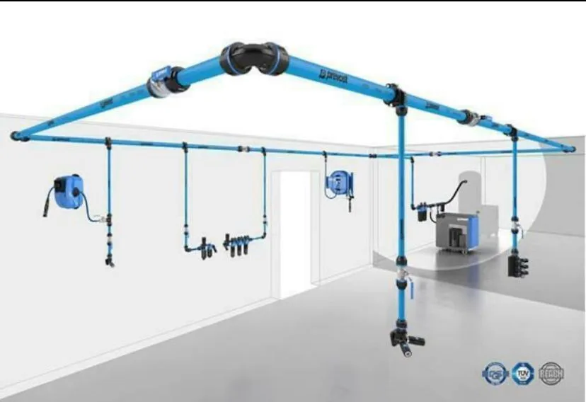 Perslucht installatie